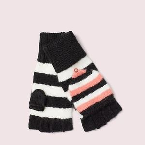 NEW Kate Spade Heritage Stripe Pop Top Glove